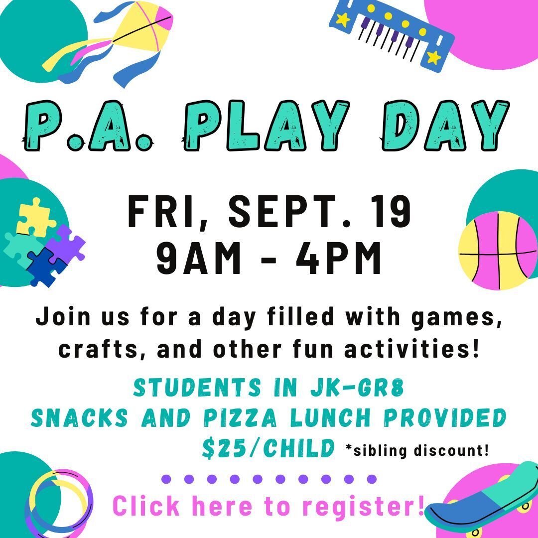 PA Play Day Sept 19