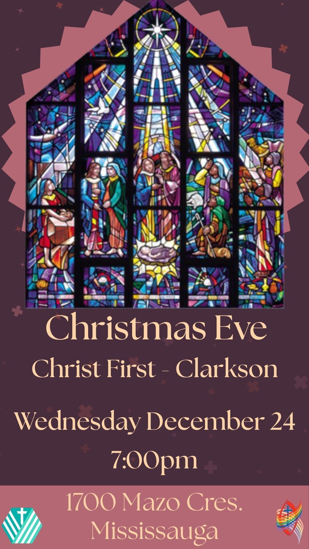 Christmas Eve 2025 at 7pm in Clarkson