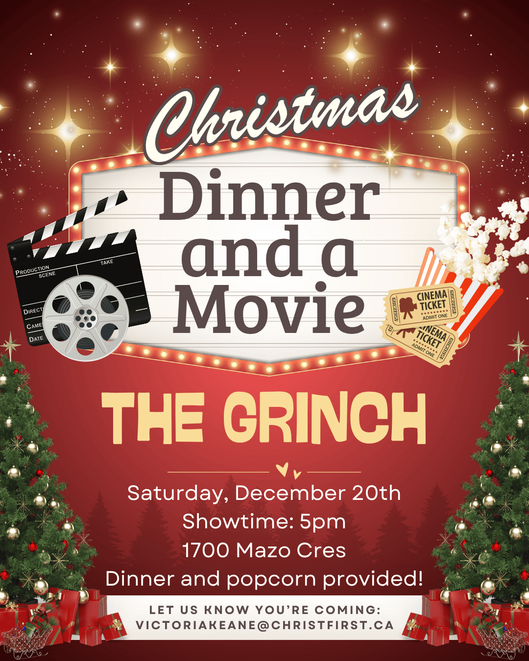 Join us for a Family Movie Night Advent 2025