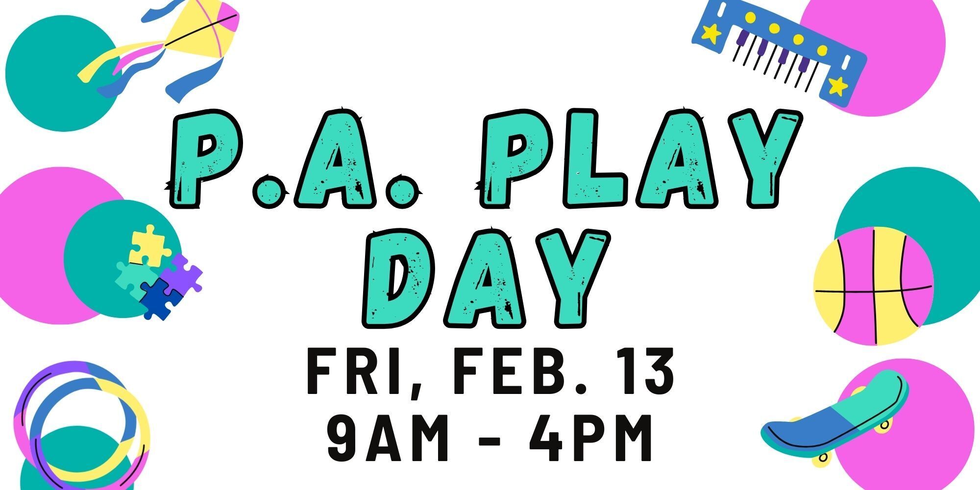 PA Play Day Feb 13 Banner